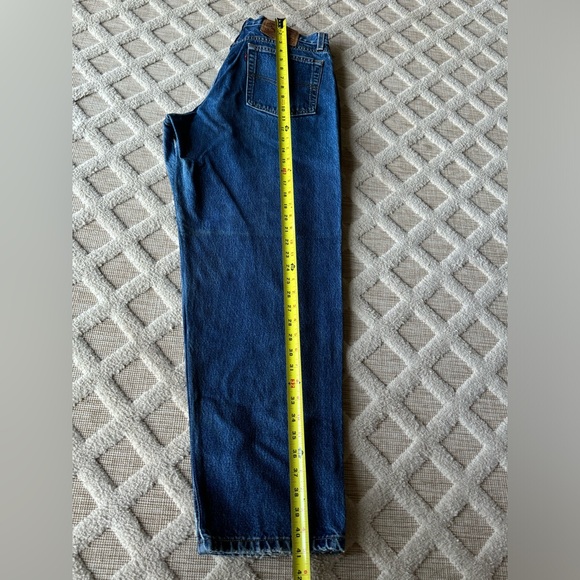 Vintage 90’s Levi’s 560 Loose Fit Straight Leg Blue Denim Jeans Size 14 MIS S - Picture 13 of 16
